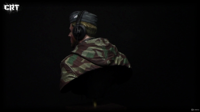 Learn how to paint a bust from WWII – Screenshot 1