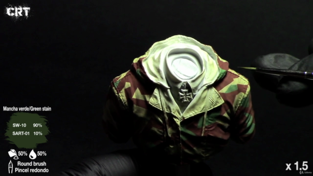 Learn how to paint a bust from WWII – Screenshot 4