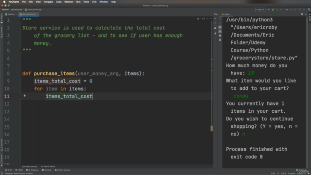 Python PCEP: Certified Entry-Level Python Programmer [2022] – Screenshot 1