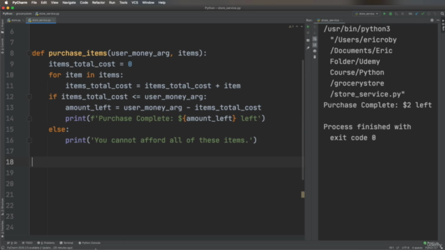 Python PCEP: Certified Entry-Level Python Programmer [2022] – Screenshot 3