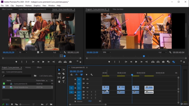 Edición de video con Adobe Premiere Pro - Primera parte – Screenshot 1