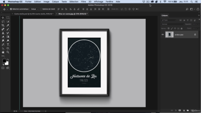 Photoshop CC | Créer le cadeau idéal, unique et personnalisé – Screenshot 1