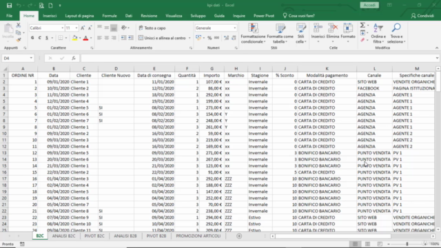 Corso sui KPI in Analisi Commerciale – Screenshot 3