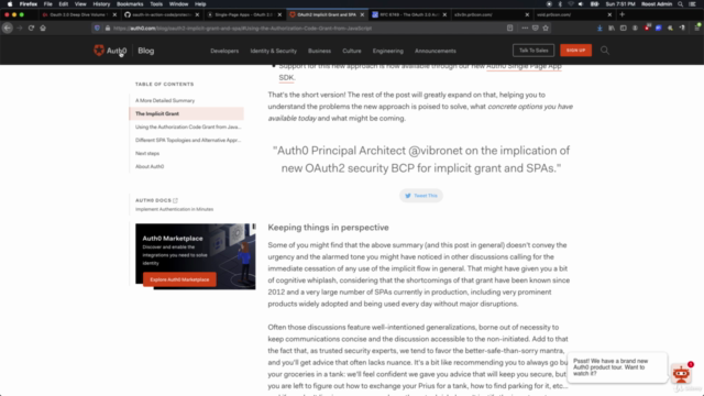 OAuth 2.0 Deep Dive Volume 1 – Screenshot 1