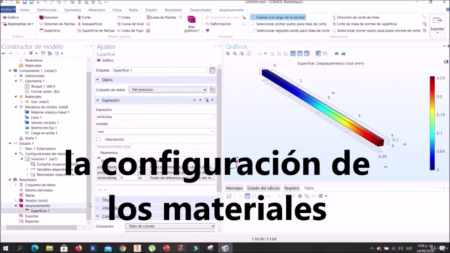 Introducción a COMSOL Multiphysics – Screenshot 2