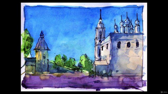 Watercolour Painting - Pen/Ink and Wash Sketching ESSENTIALS - Screenshot_02