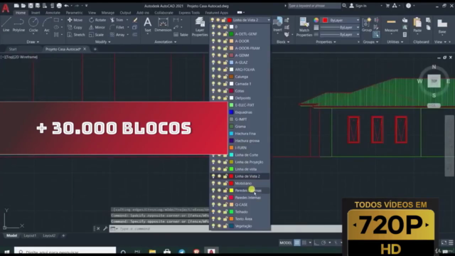 Autocad com PROJETOS REAIS – Screenshot 1