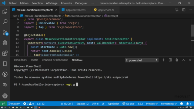 Créer une app FullStack TypeScript avec Angular et NestJS - Screenshot_02
