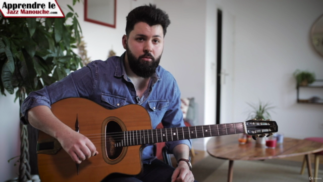 Apprendre la GUITARE JAZZ MANOUCHE - La valse Indifférence – Screenshot 2