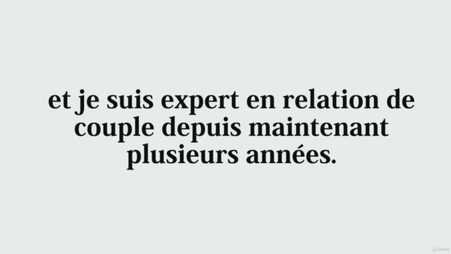 LA PSYCHOLOGIE DES COUPLES QUI REUSSISSENT : MASTERCLASS – Screenshot 1