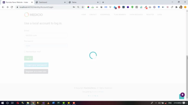 ASP.NET MVC Core Project Tutorial Arabic - عربى – Screenshot 2