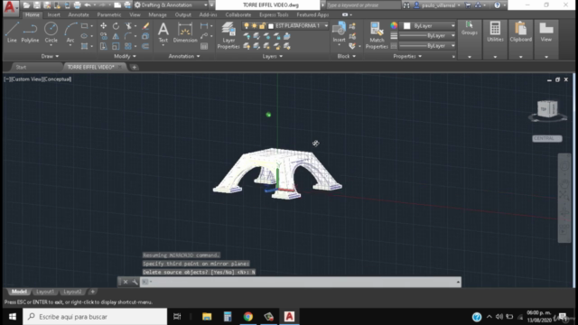 CURSO DE AUTOCAD BASICO, INTERMEDIO Y AVANZADO (2D Y 3D). – Screenshot 2