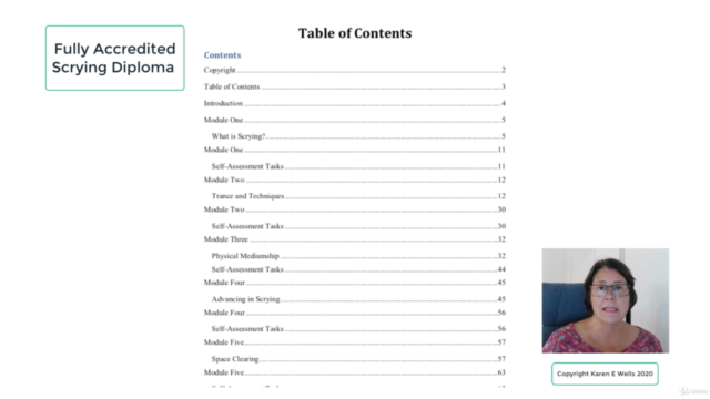 Fully Accredited Scrying Diploma Course – Screenshot 3