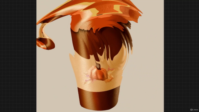 Autumn inspired Procreate digital Illustrations pattern – Screenshot 4