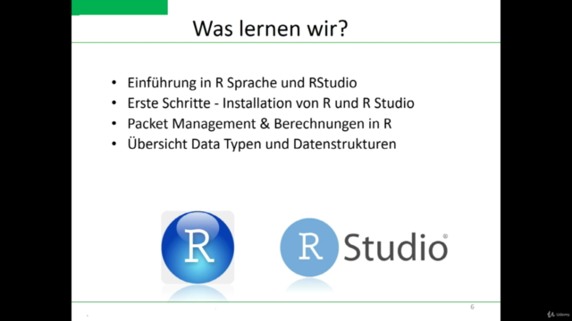 R Crashkurs - Einstieg in R Sprache & RStudio für Anfänger – Screenshot 3