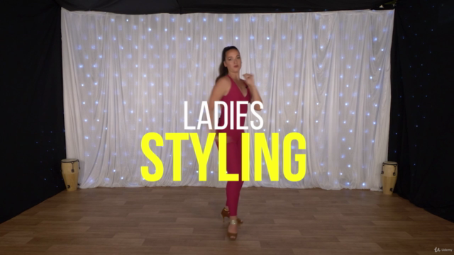 Salsa -Ladies Styling & Technique Course for Advanced Level – Screenshot 3