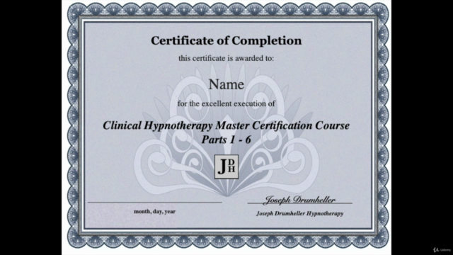 Clinical Hypnotherapy Master Certification Course, Part 6 – Screenshot 4