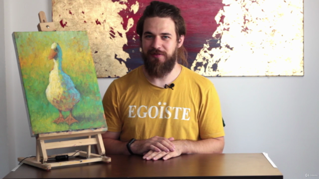 Learn Acrylic Painting: Design and Illustrate a Duck – Screenshot 3
