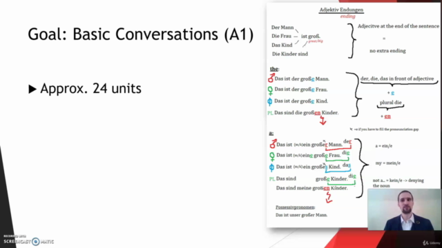 Curso de Alemão para iniciantes: Língua alemã A1.1 [Alemão] – Screenshot 4