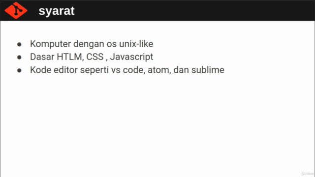 Git Masterclass Untuk Semua – Screenshot 3