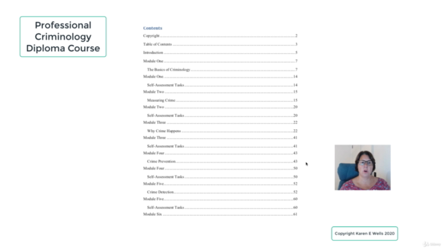 Fully Accredited Professional Criminology Diploma Course – Screenshot 2