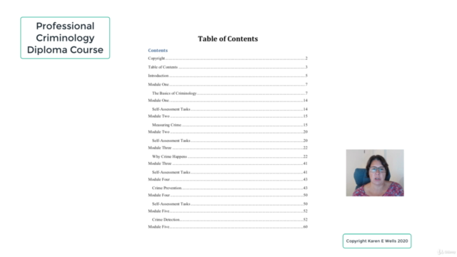 Fully Accredited Professional Criminology Diploma Course – Screenshot 4