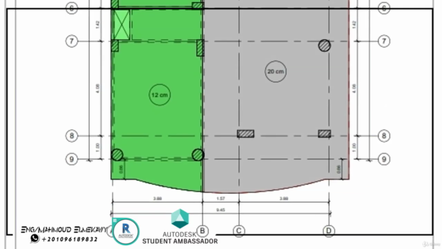 مبنى سكنى باستخدام برنامج الريفيت الإنشائى - Workshop1 – Screenshot 3
