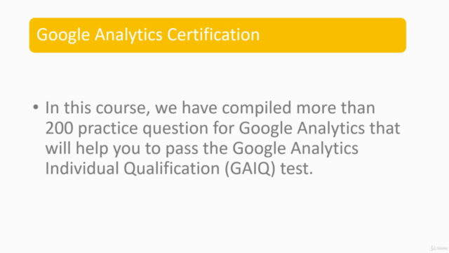 Google Analytics Certification 2020 GAIQ Certified In 3 hrs – Screenshot 2