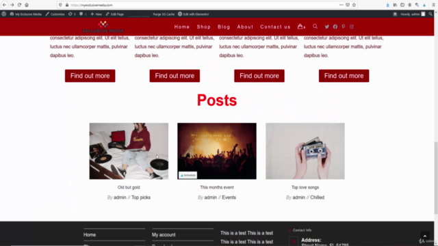 Complete WordPress website course to sell music downloads – Screenshot 2