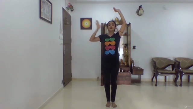 Mukabla Song Choreography in Bharatanatyam Style – Screenshot 2