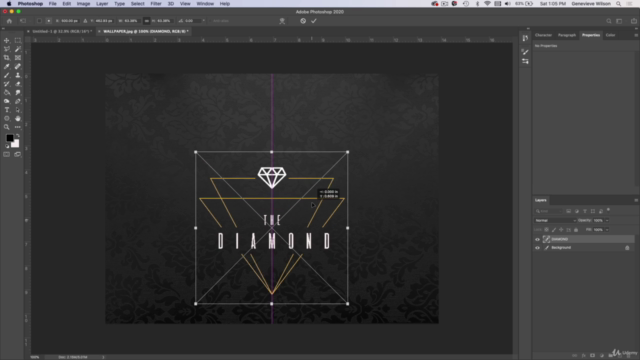 The Complete Logo Design Masterclass: Adobe Photoshop – Screenshot 1