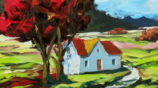 3 MODERN Acrylic Impressionistic Landscape Paintings - Screenshot_04