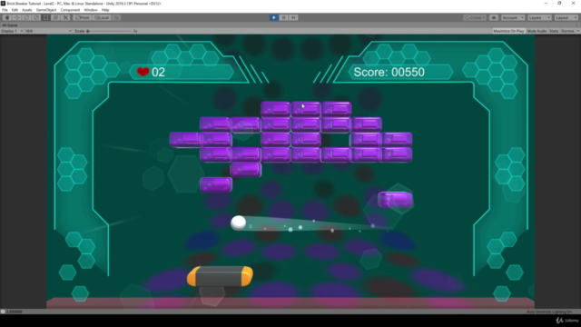 Unity Game Course: Brick Breaker 3D – Screenshot 4