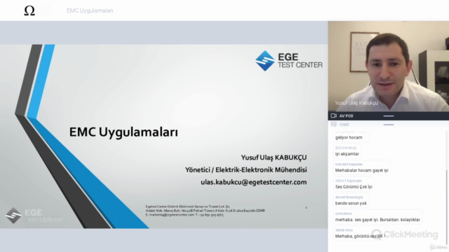 EMC (Elektromanyetik Uyumluluk) Uygulamaları – Screenshot 1