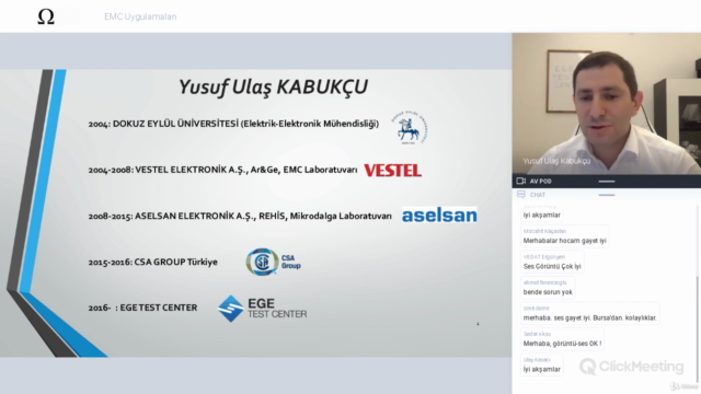 EMC (Elektromanyetik Uyumluluk) Uygulamaları – Screenshot 2