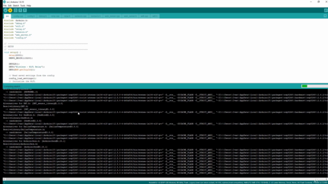 Arduino: NodeMCU ESP8266 IoT Wifi Relay Sensor Dashboard App – Screenshot 4