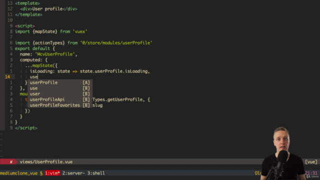 Vue JS Portfolio Project - Vue Training for Beginners – Screenshot 3