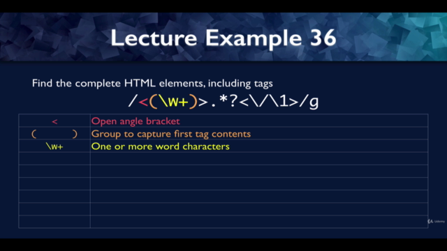 Regular Expressions for Beginners and Beyond! With Exercises – Screenshot 4