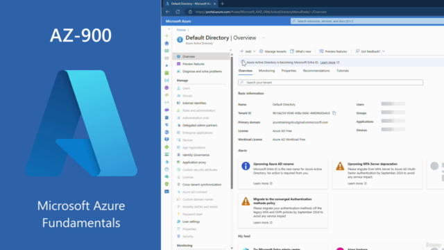AZ-900 | Certificação Microsoft Azure Fundamentals 2025 – Screenshot 3