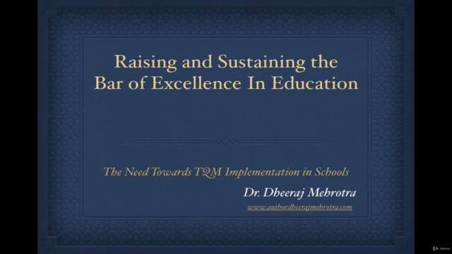 Raising and Sustaining the Bar of Excellence in Education - Screenshot_01