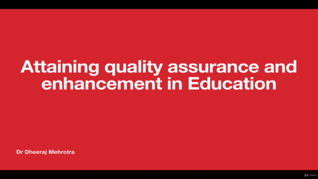 Attaining quality assurance and enhancement in Education - Screenshot_02