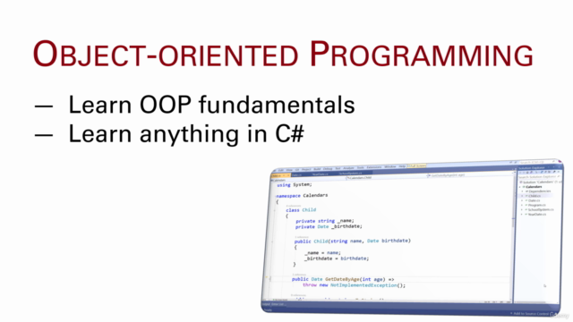 Beginning Object-oriented Programming with C# – Screenshot 1