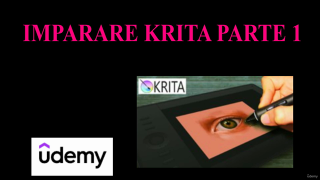 IMPARARE KRITA: Corso di Disegno Digitale - Parte 2 – Screenshot 1