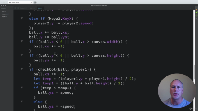 Create simple HTML5 Canvas Game with JavaScript Pong Game - Screenshot_02