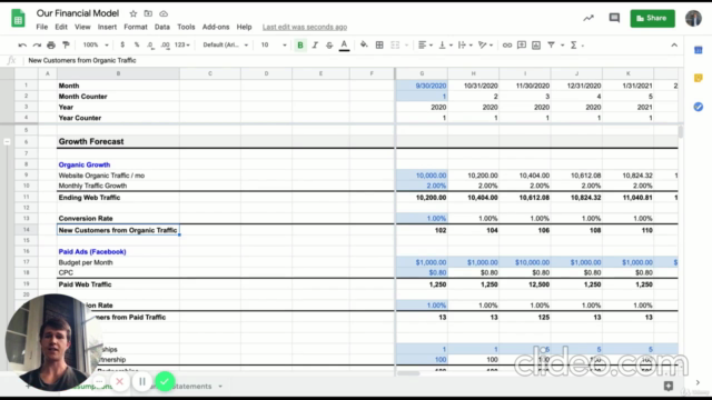 Financial Modeling for Startups & Small Businesses – Screenshot 2