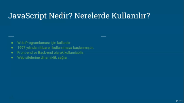 JavaScript Dili Temelleri – Screenshot 3