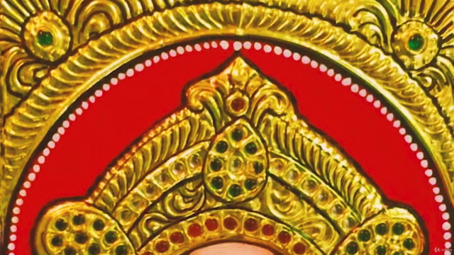 Tanjore/ Thanjavur painting Indian Traditional Folk Painting – Screenshot 1
