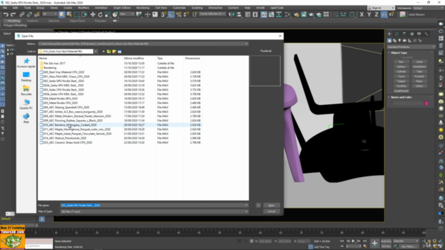 Vray Next MDL Material AEC 3ds max Modulo 12 – Screenshot 2