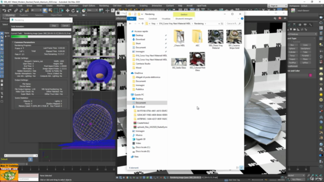 Vray Next MDL Material AEC 3ds max Modulo 12 – Screenshot 3