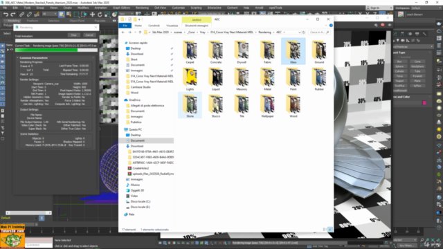 Vray Next MDL Material AEC 3ds max Modulo 12 – Screenshot 4